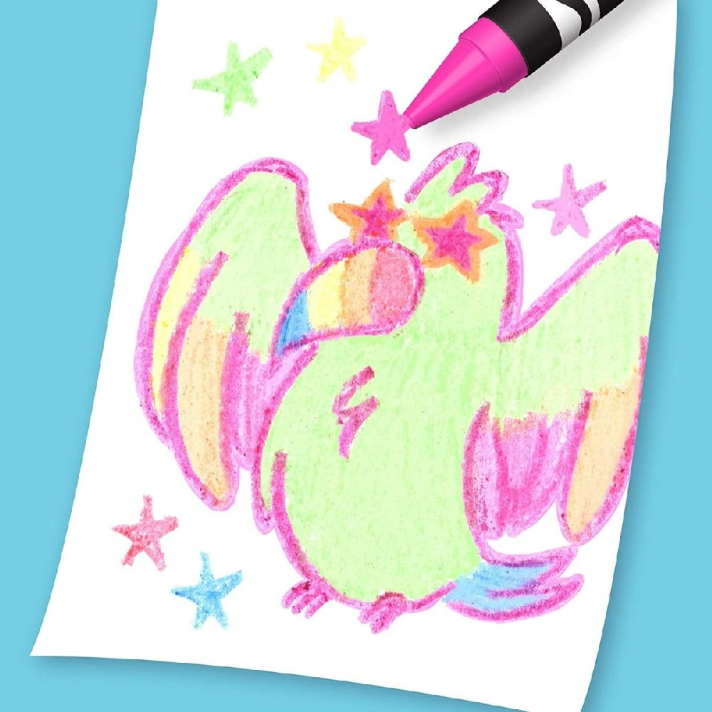 CRAYOLA LLC Crayola Non-Toxic Neon Crayons Unisex, 3+ Years, Pack of 24 - Image 5