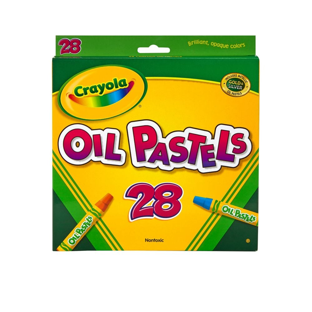 CRAYOLA LLC Crayola Non-Toxic Oil Pastels Unisex, 5-7 Years, Pack of 28