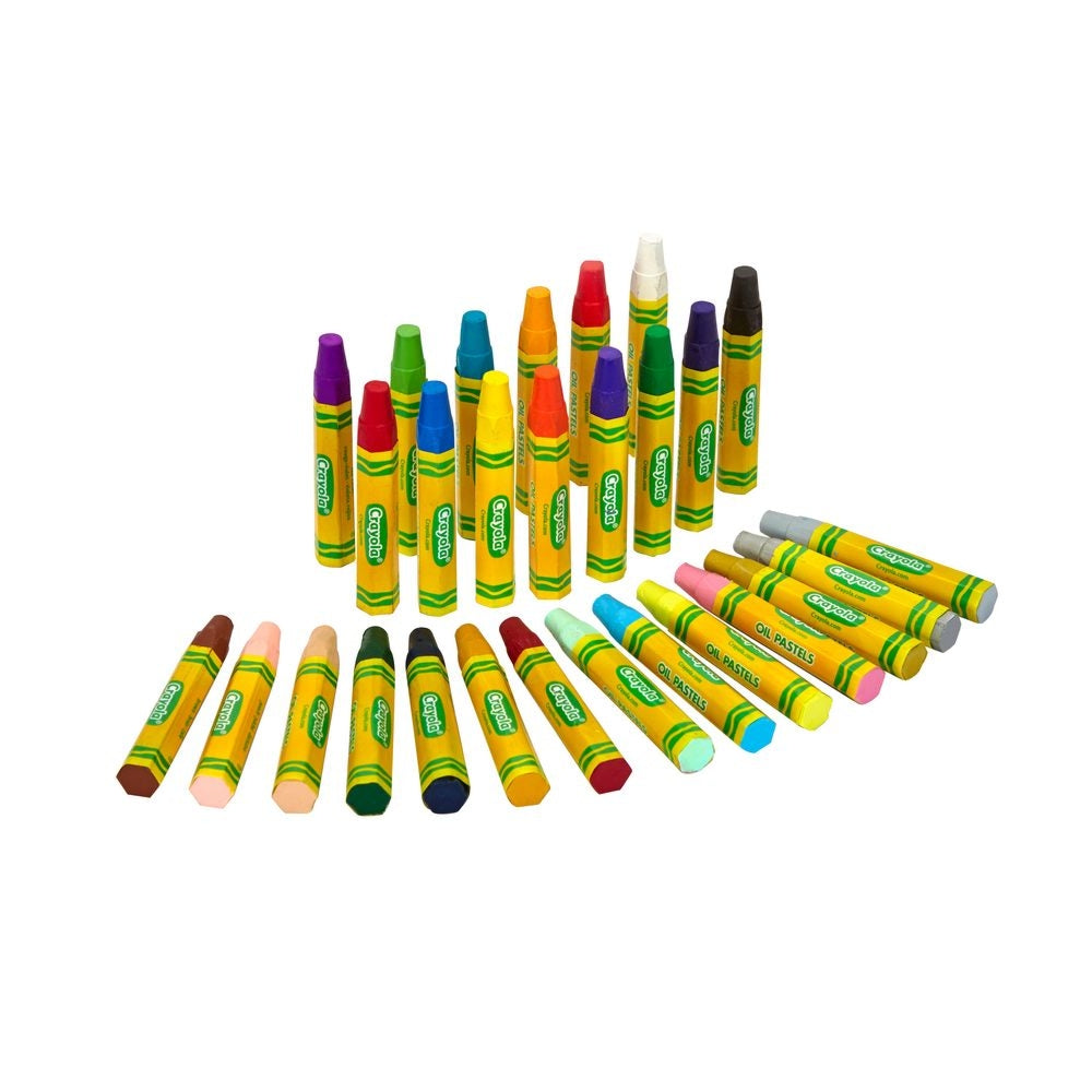 CRAYOLA LLC Crayola Non-Toxic Oil Pastels Unisex, 5-7 Years, Pack of 28 - Image 3