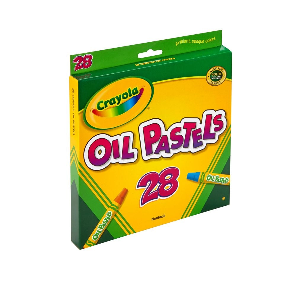 CRAYOLA LLC Crayola Non-Toxic Oil Pastels Unisex, 5-7 Years, Pack of 28 - Image 4