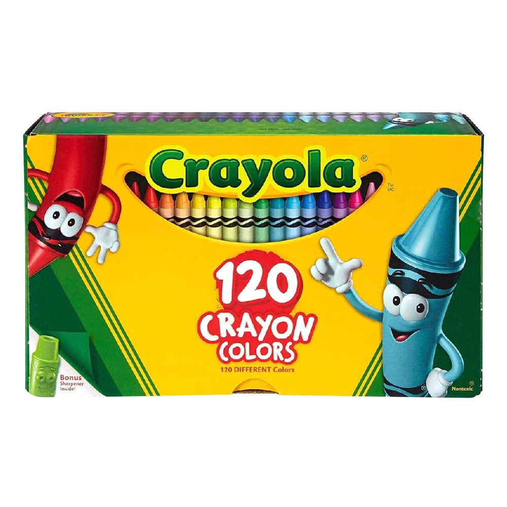 CRAYOLA LLC Crayola Non-Toxic Crayons Unisex, 4+ Years, Pack of 120 - Image 2
