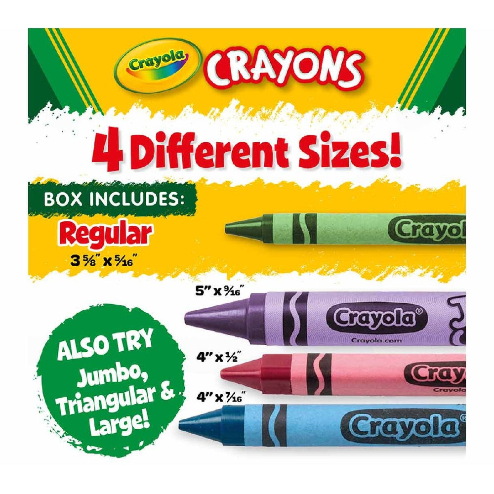 CRAYOLA LLC Crayola Non-Toxic Crayons Unisex, 4+ Years, Pack of 120 - Image 4