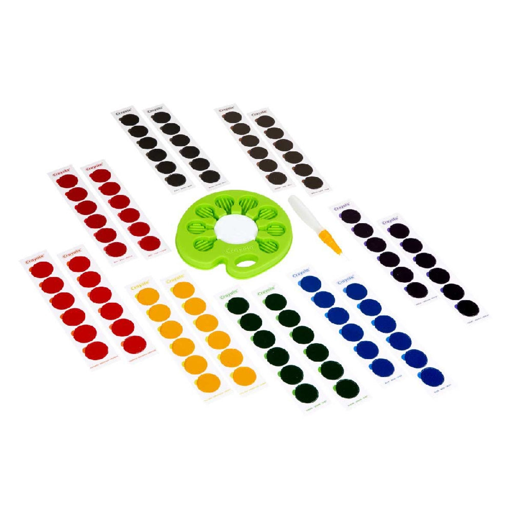 CRAYOLA LLC Crayola Washable Pop & Paint Watercolour Palette Unisex, 4+ Years - Image 2