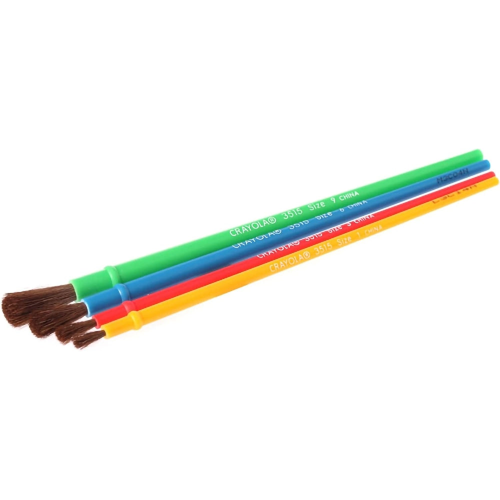 CRAYOLA LLC Crayola Art & Craft Paint Brush Set Unisex, 3+ Years, Pack of 8 - Image 5