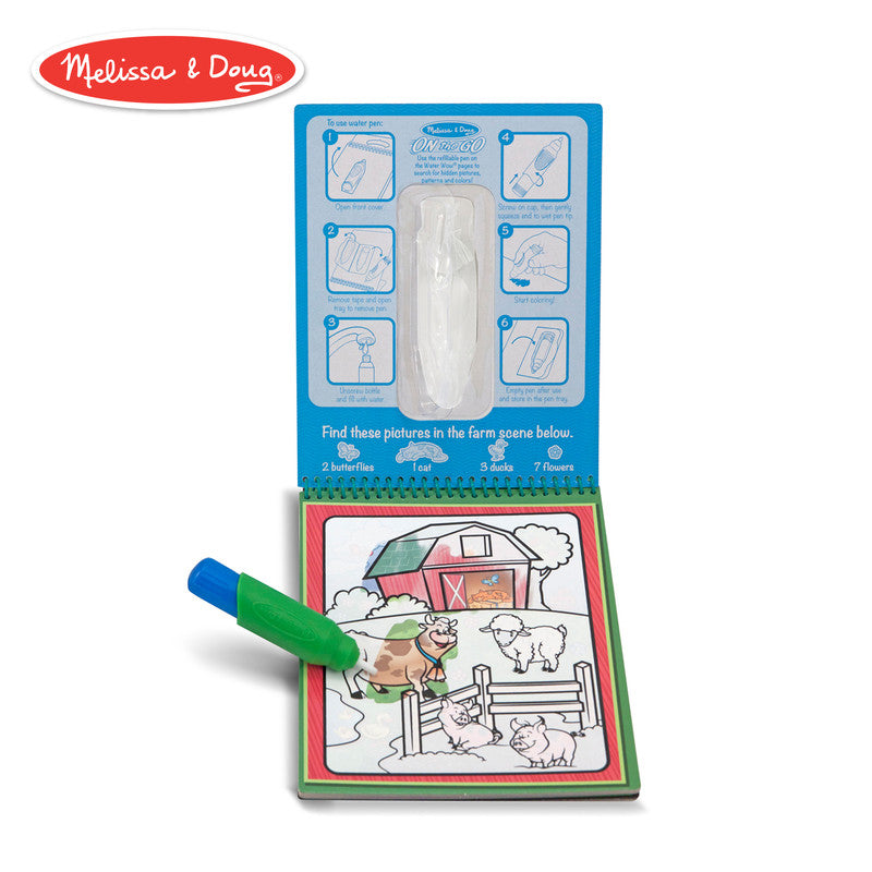 SMD _MELISSA & DOUG _SPIN MASTER Melissa & Doug Animals Water Wow! Art Kit Unisex, 3-4 Years - Image 3