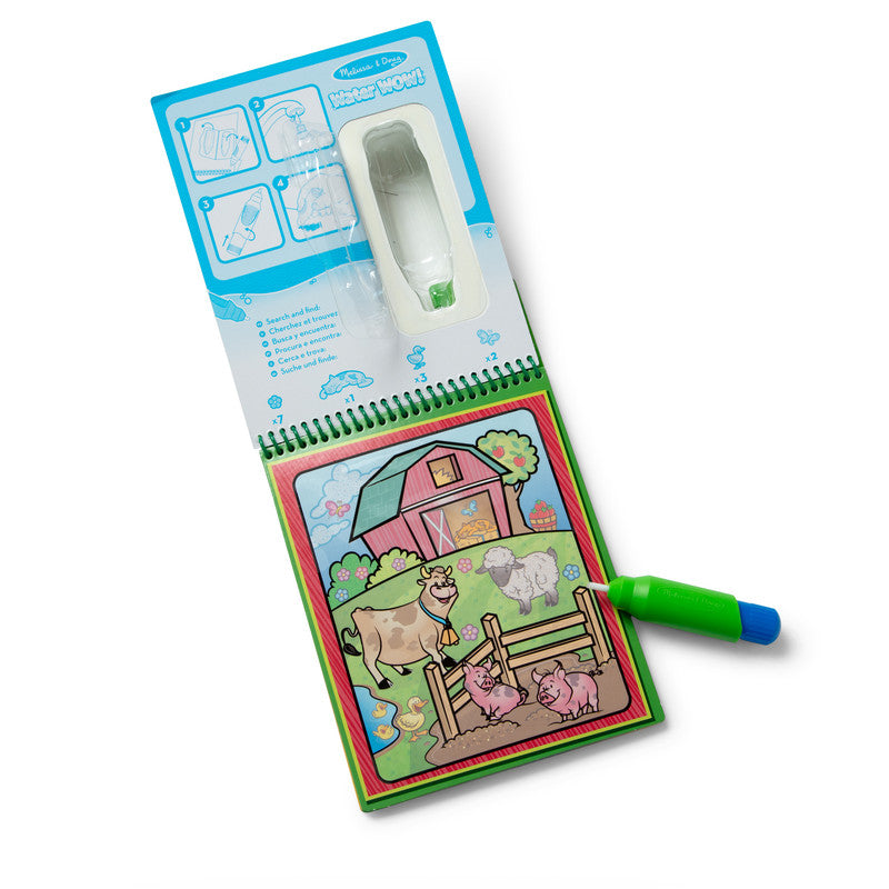 SMD _MELISSA & DOUG _SPIN MASTER Melissa & Doug Animals Water Wow! Art Kit Unisex, 3-4 Years - Image 5