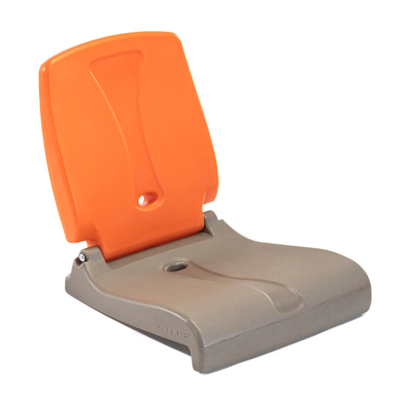 FLIP SEAT (ORANGE & BROWN)