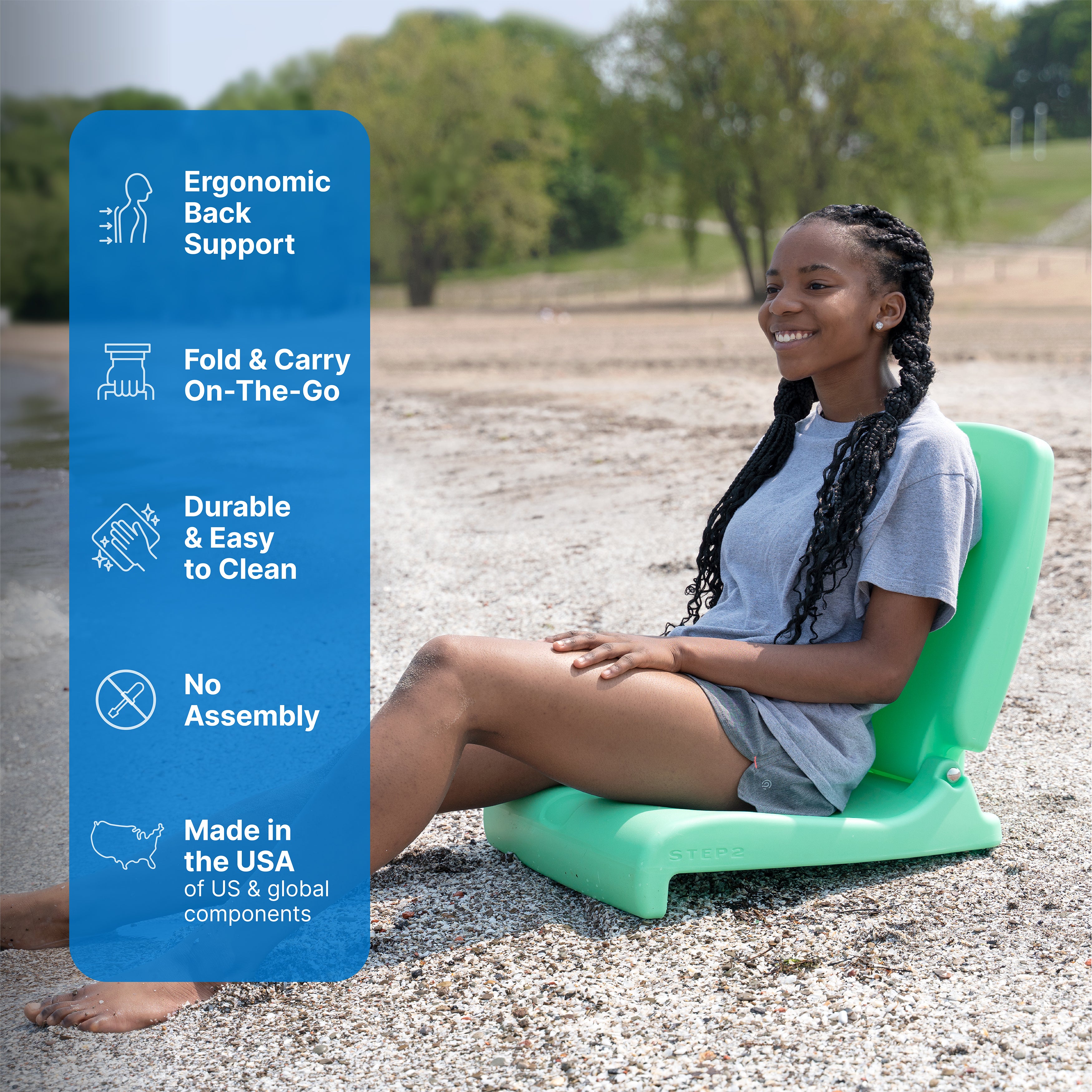 STEP2 Flip Seat -Mint