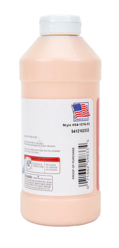 PAINT,PEACH,WASHABLE 16 OZ PLASTIC SQUEEZE BOTTLE3 - Image 4