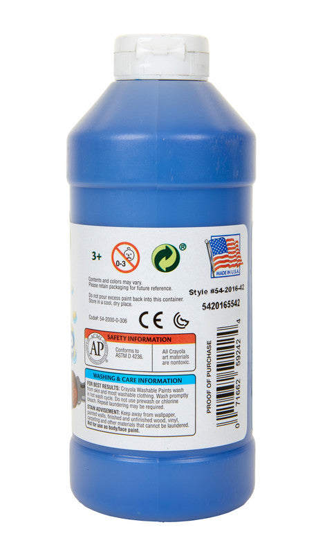 PAINT,BLUE,WASHABLE16 OZ PLASTIC SQUEEZE BOTTLE3 - Image 4