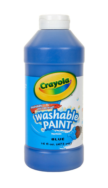 PAINT,BLUE,WASHABLE16 OZ PLASTIC SQUEEZE BOTTLE3