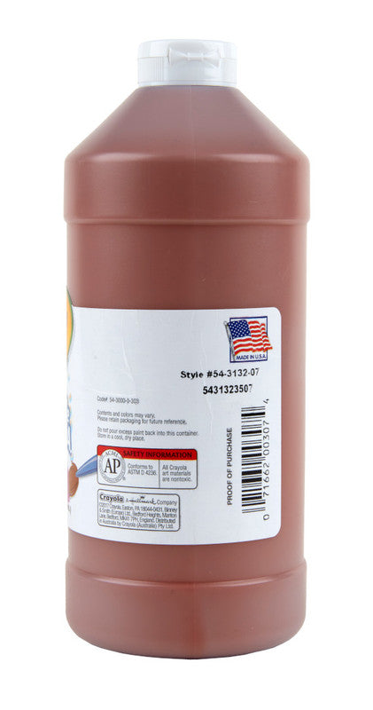 PAINT,BROWN,WASHABLE 16 OZ PLASTIC SQUEEZE BOTTLE3 - Image 5