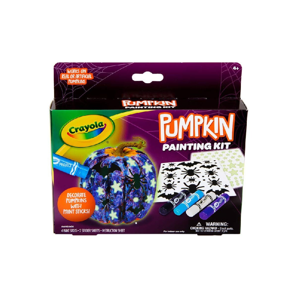 CRAYOLA LLC Crayola Galaxy Paint Stick Pumpkin Decorating Kit Unisex, 4+ Years