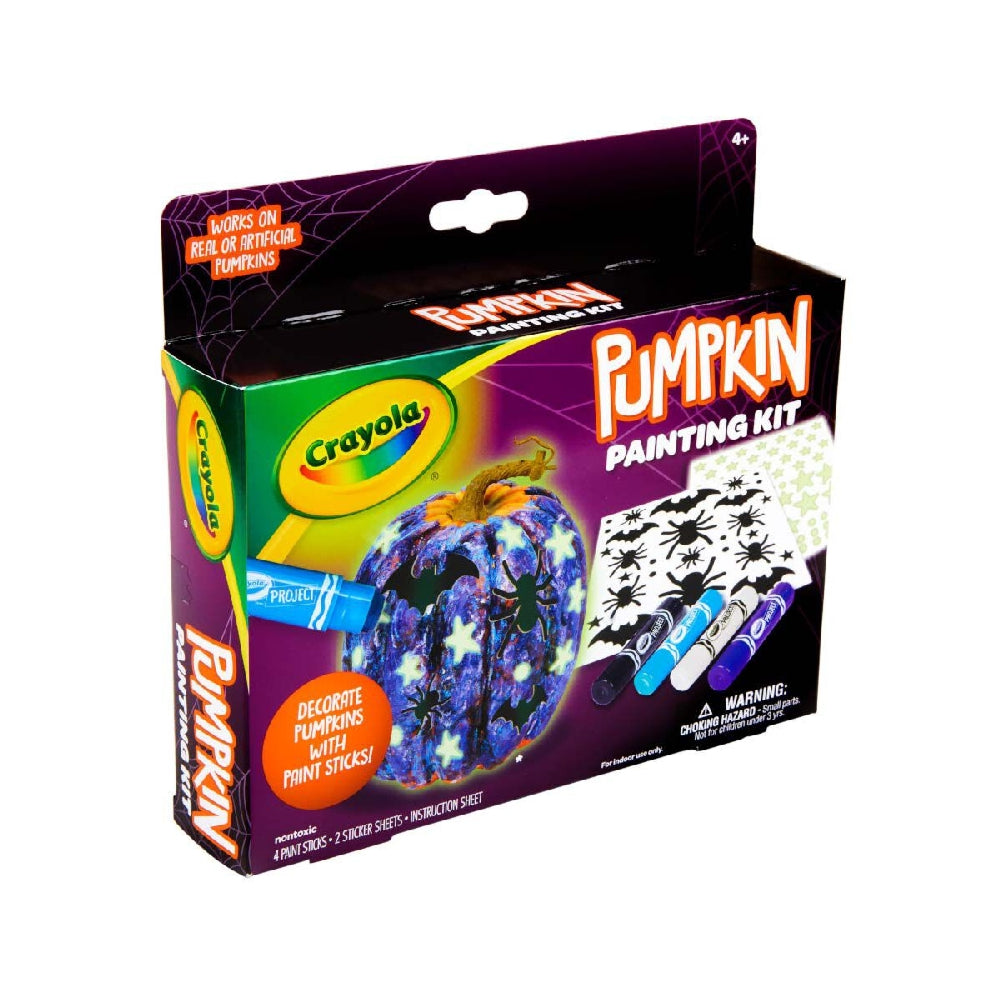 CRAYOLA LLC Crayola Galaxy Paint Stick Pumpkin Decorating Kit Unisex, 4+ Years - Image 4