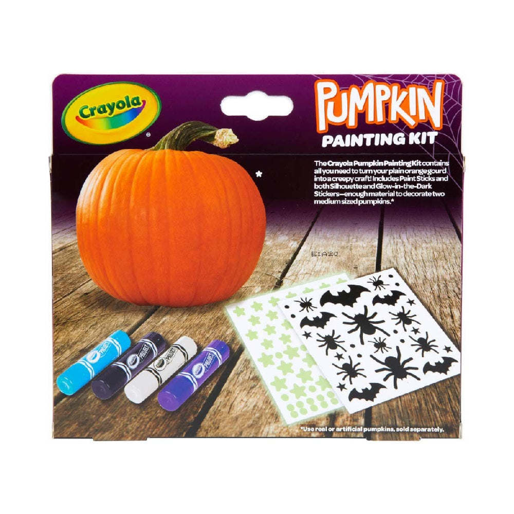 CRAYOLA LLC Crayola Galaxy Paint Stick Pumpkin Decorating Kit Unisex, 4+ Years - Image 5