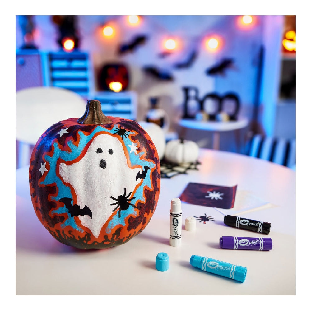 CRAYOLA LLC Crayola Galaxy Paint Stick Pumpkin Decorating Kit Unisex, 4+ Years - Image 6