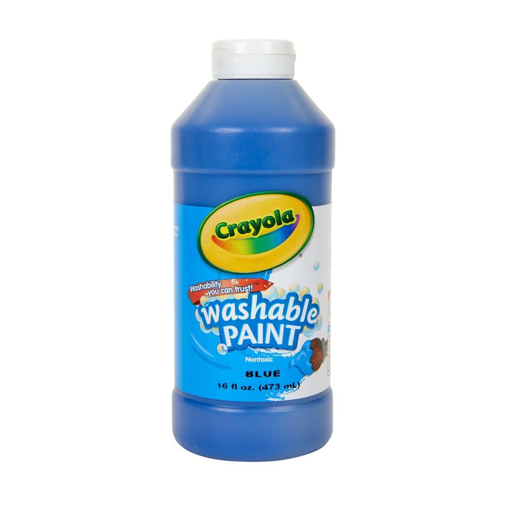 CRAYOLA LLC Crayola 16 oz. Non-Toxic Blue Washable Paint Unisex, 3+ Years