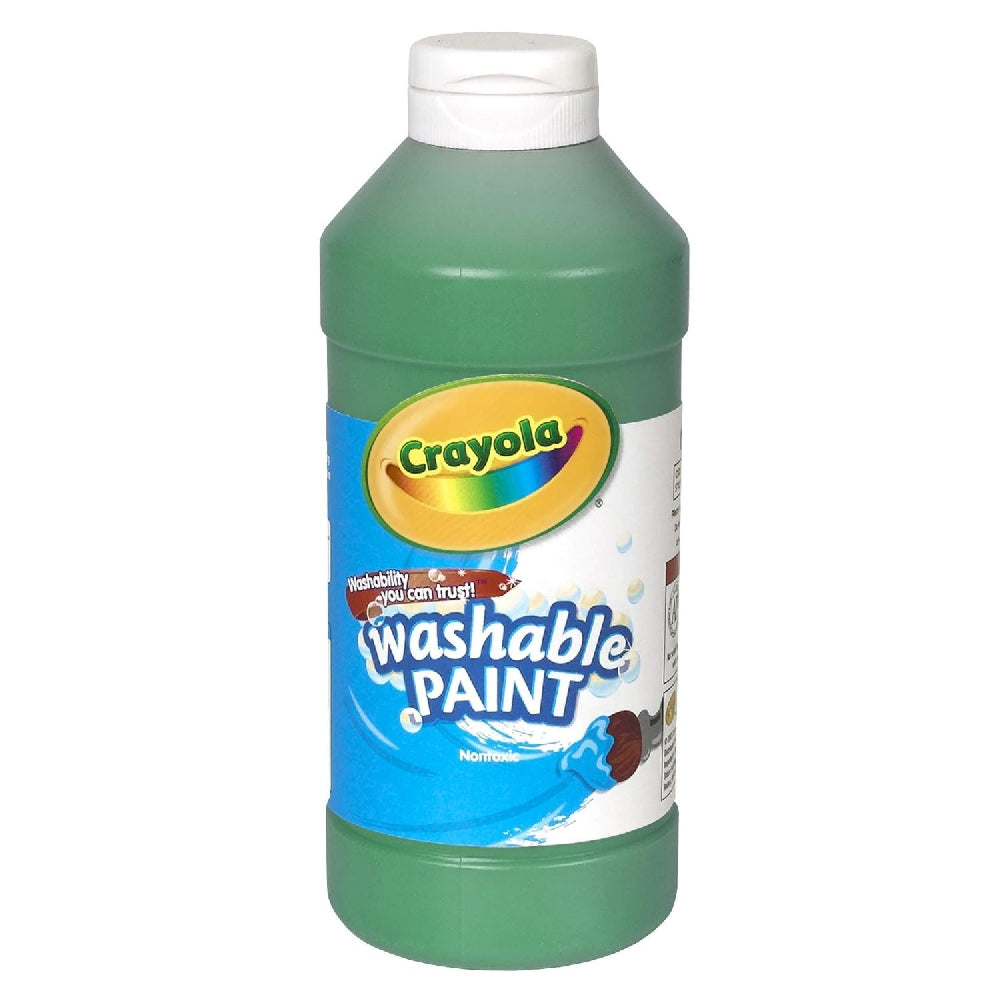 CRAYOLA LLC Crayola 16 oz. Non-Toxic Green Washable Paint Unisex, 3+ Years