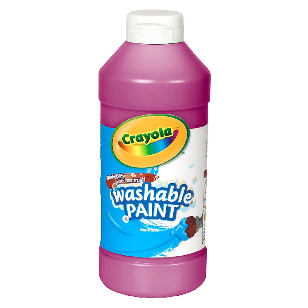 CRAYOLA LLC Crayola 16 oz. Non-Toxic Magenta Washable Paint Unisex, 3+ Years