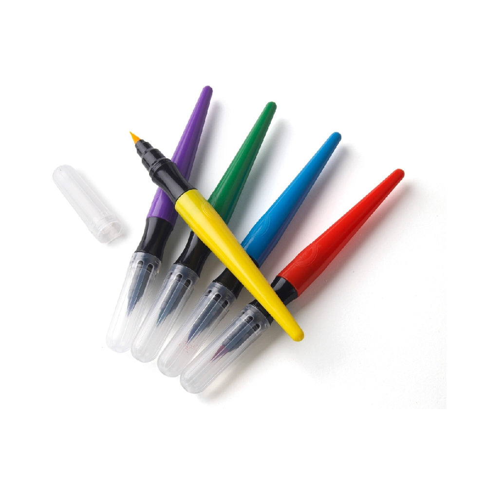CRAYOLA LLC Crayola No Drip Washable Paint Brush Pens Unisex, 4+ Years, Pack of 40 - Image 2