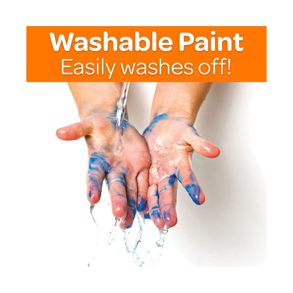 CRAYOLA LLC Crayola 16 oz. Washable Blue Finger Paint Unisex, 3+ Years, Pack of 12 - Image 7