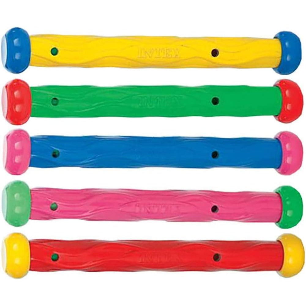 INTEX Underwater Play Diving Sticks (5-Pack) – Weighted Sinking Pool Toys for Swim Training & Retrieval - Image 3