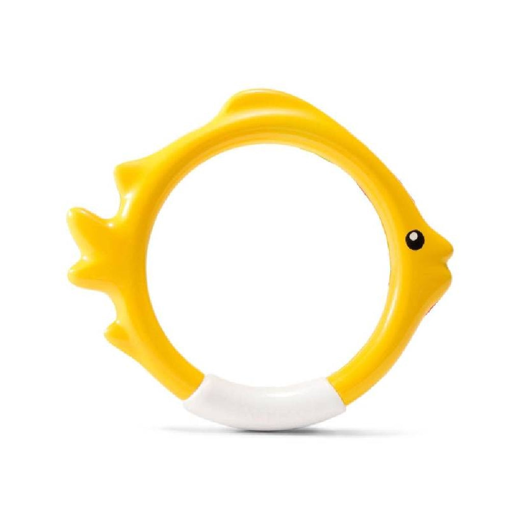 INTEX Underwater Fish Diving Rings (4-Pack) – Weighted Sinking Pool Toys for Swim Training and Retrieval - Image 2