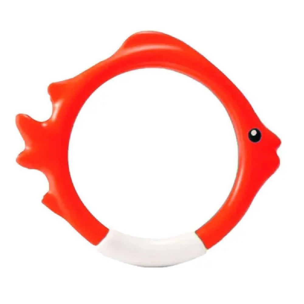 INTEX Underwater Fish Diving Rings (4-Pack) – Weighted Sinking Pool Toys for Swim Training and Retrieval - Image 3