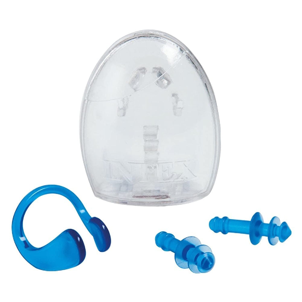 INTEX Ear Plug & Nose Clip Set – Universal Fit Silicone Swim Protection for Water Sport Enthusiasts