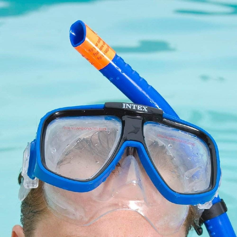 INTEX Reef Rider Pro Swim Set – Professional Diving Mask, Snorkel, and Fin Set for Adults - Image 4