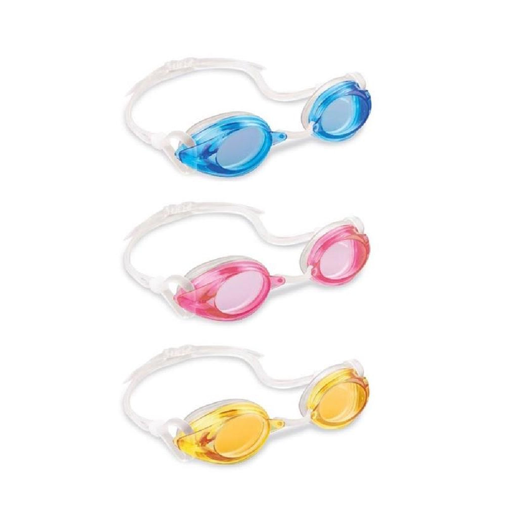 INTEX Race Pro Performance Goggles – Hydrodynamic Design for Junior Competitive Swimming - Image 2