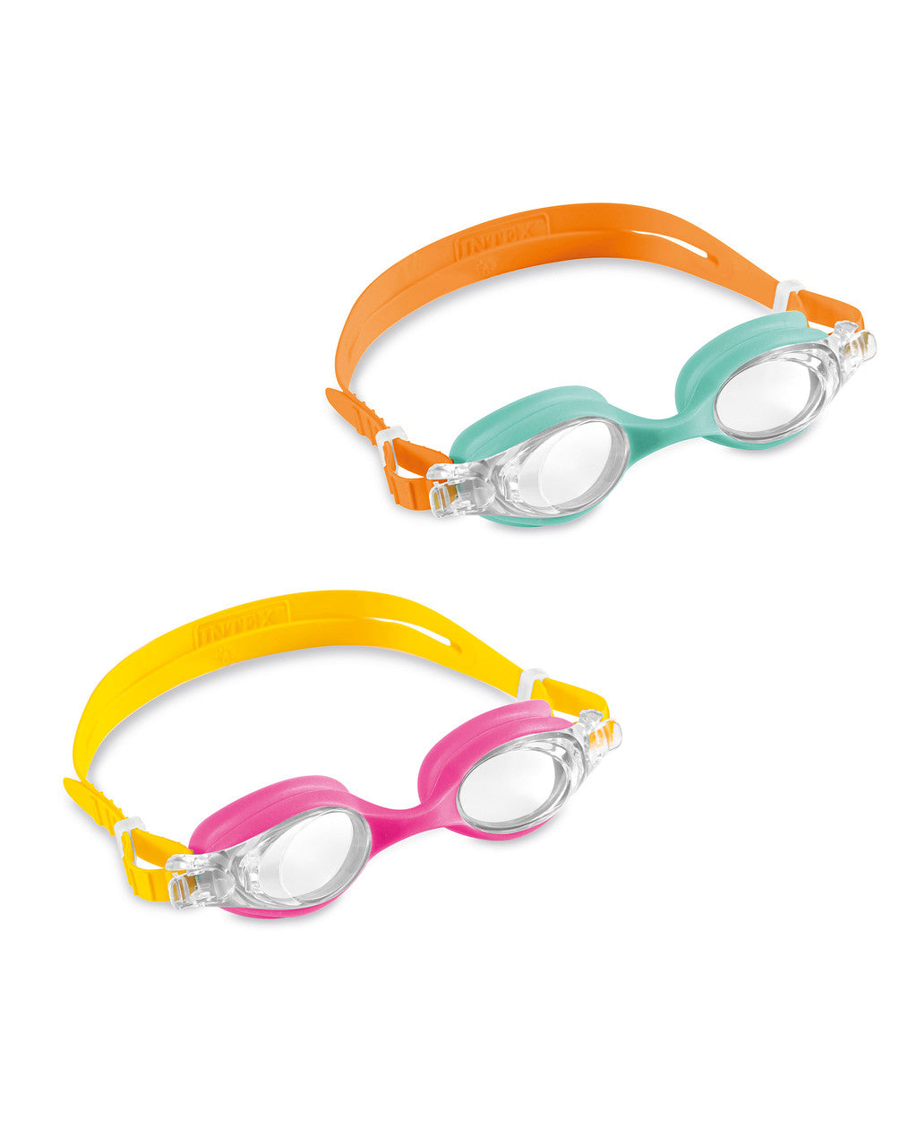 INTEX Junior Protective Swim Goggles – Leak-Proof Silicone Gasket & Anti-Fog Lenses for Kids