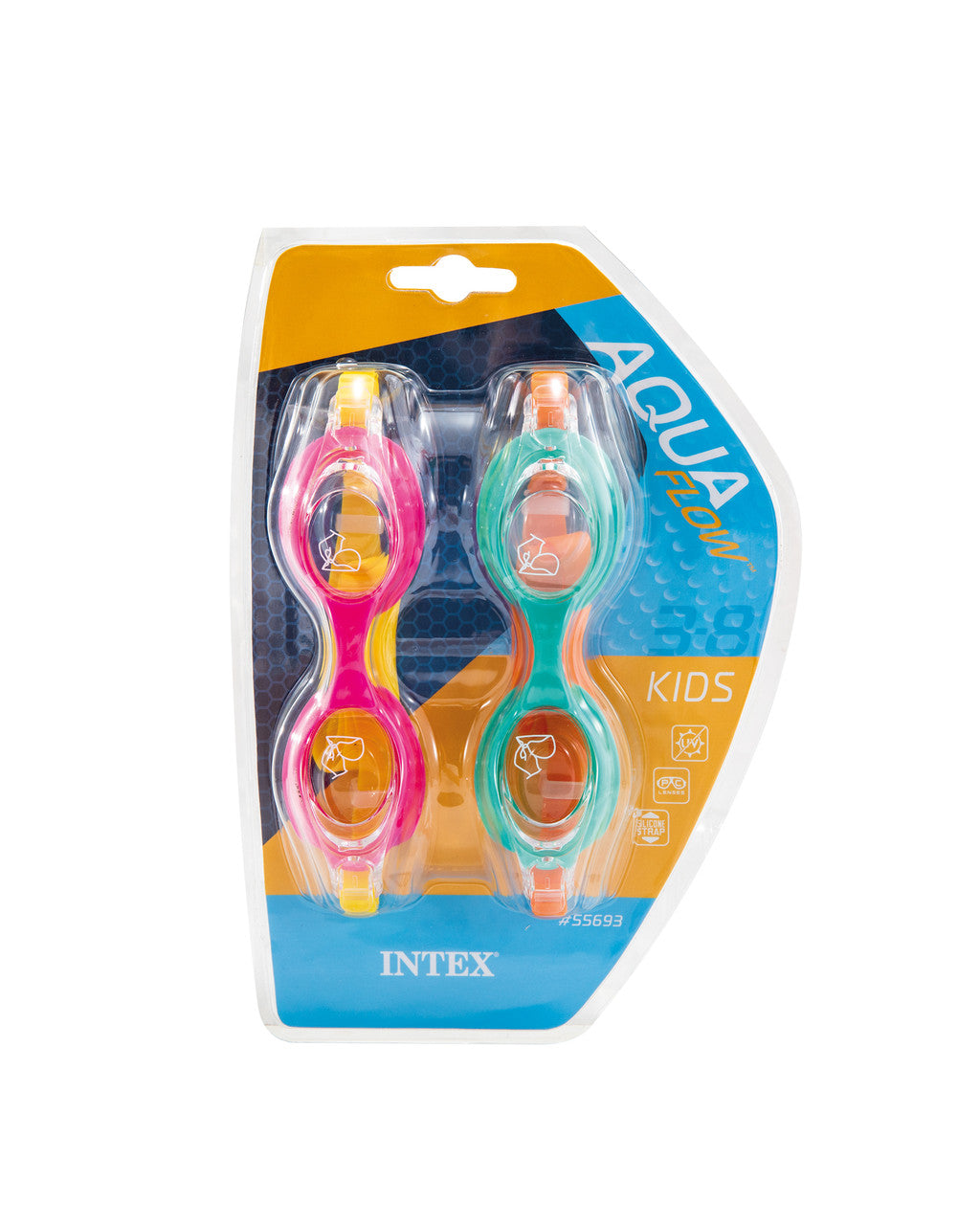 INTEX Junior Protective Swim Goggles – Leak-Proof Silicone Gasket & Anti-Fog Lenses for Kids - Image 4