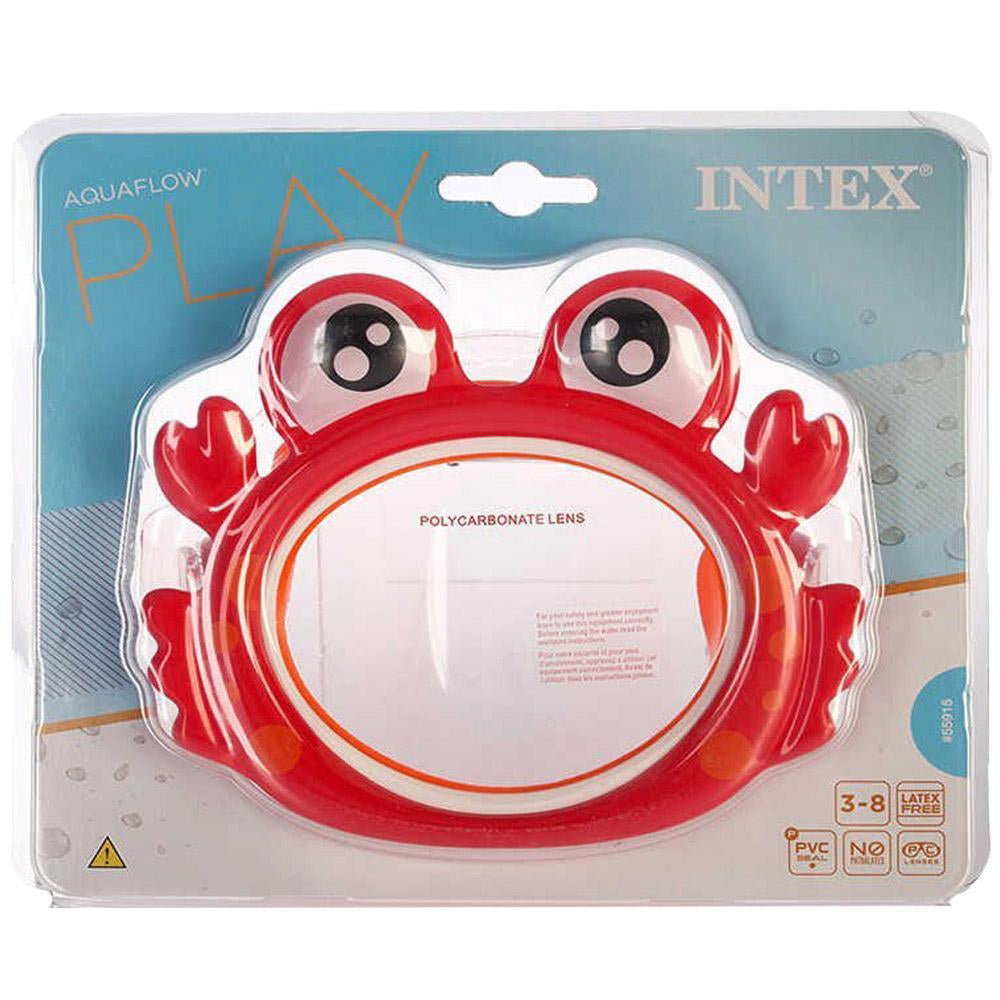 INTEX Fun Face Swim Masks (2-Pack) – Whimsical Animal and Character Themed Goggles for Kids - Image 4