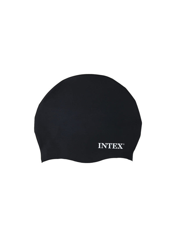 INTEX Silicone Swim Cap – Single High-Stretch Tear-Resistant Cap to Protect Hair from Chlorine - Image 4