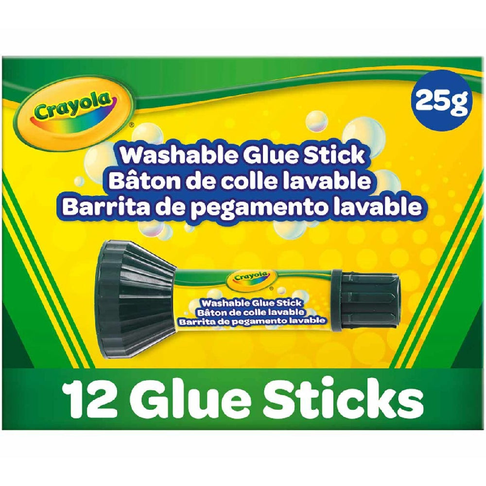 CRAYOLA LLC Crayola 0.88 oz. Washable Glue Sticks Unisex, 3+ Years, Pack of 12 - Image 5