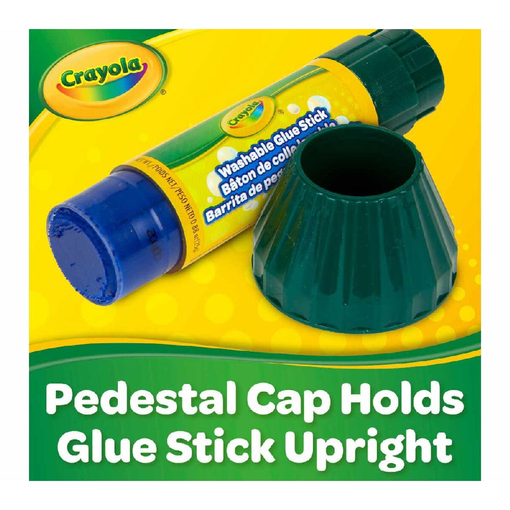 CRAYOLA LLC Crayola 0.88 oz. Washable Glue Sticks Unisex, 3+ Years, Pack of 12 - Image 6