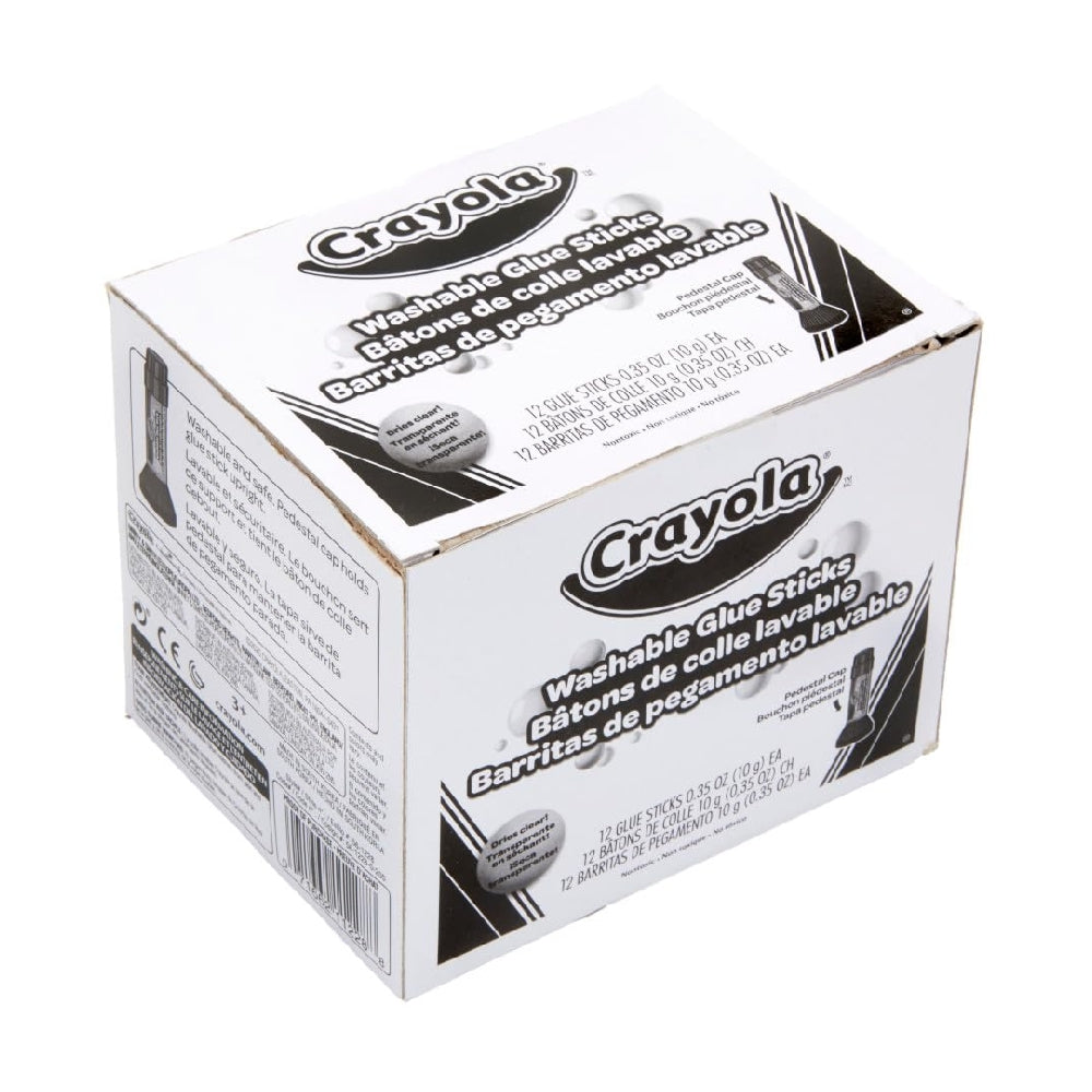 CRAYOLA LLC Crayola 0.35 oz. Washable Glue Sticks Unisex, 3+ Years, Pack of 12 - Image 4