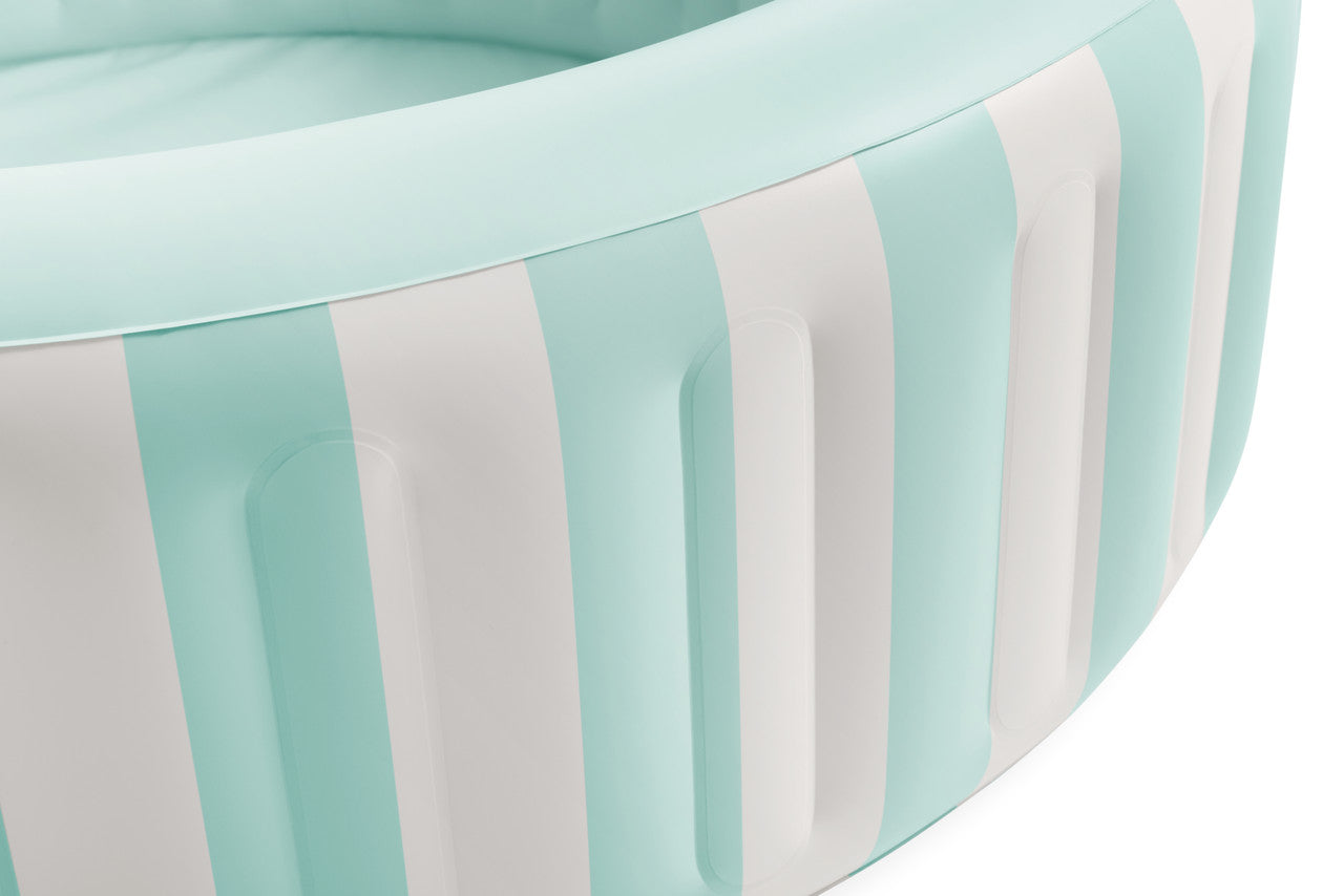 INTEX Coastal Luxe Family Inflatable Pool – Extra-Large 3-Ring Rectangular Pool with Wide Sidewalls - Image 4
