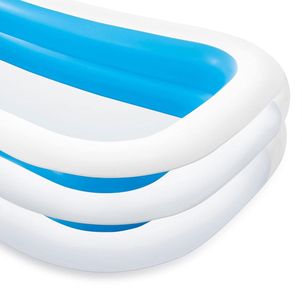INTEX 8.5ft Family Swim Center Inflatable Pool – Two-Ring Deluxe Construction for Reliable Backyard Play - Image 4