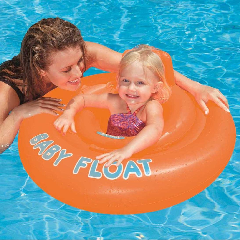 INTEX Step 1 Baby Float – Inflatable In-Water Training Seat with Smooth Leg Holes and Dual Chambers - Image 2