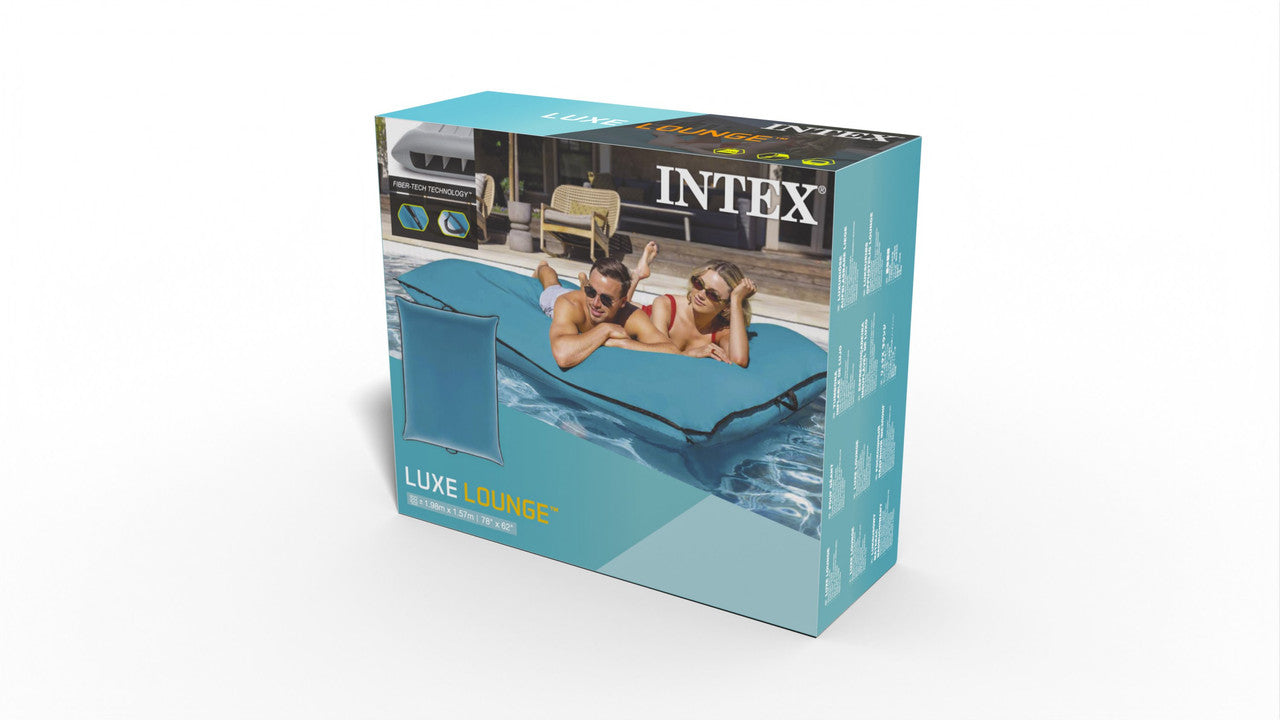 INTEX Luxe Inflatable Sport Swimming Lounge – Premium Pool Recliner with Backrest, Armrests & Cup Holder (13+) - Image 7