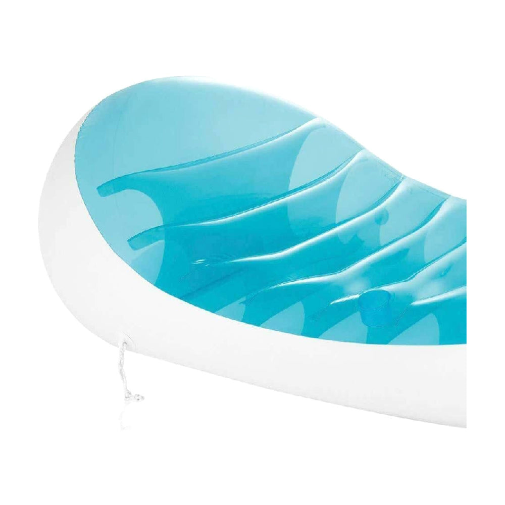 INTEX Petal Design Inflatable Water Lounge – Stylish Floral Shape Pool Float with Comfortable Back Support
