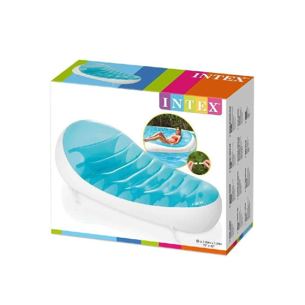 INTEX Petal Design Inflatable Water Lounge – Stylish Floral Shape Pool Float with Comfortable Back Support - Image 4