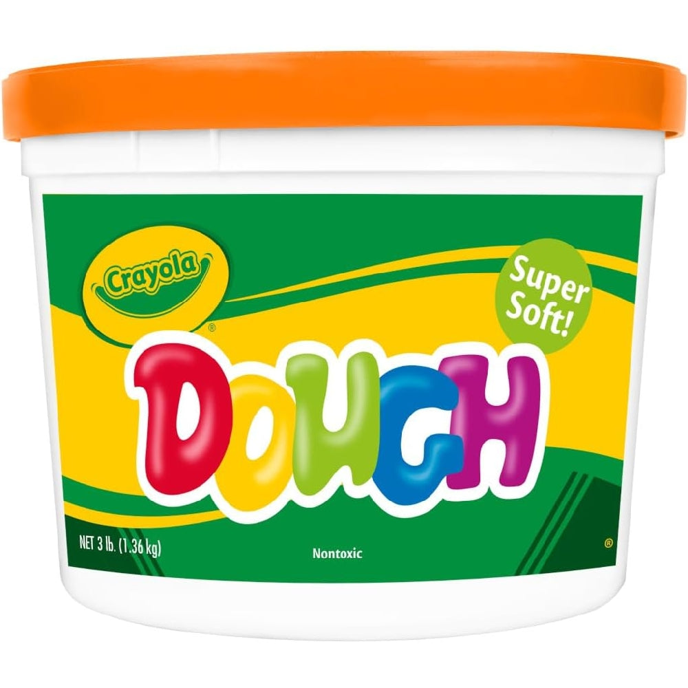 CRAYOLA LLC Crayola 3lb Orange Dough – Soft, Blendable & Reusable for Creative Play