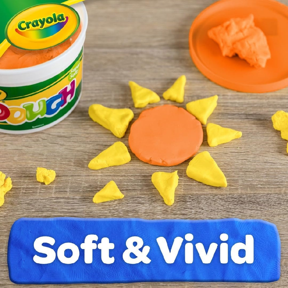 CRAYOLA LLC Crayola 3lb Orange Dough – Soft, Blendable & Reusable for Creative Play - Image 2