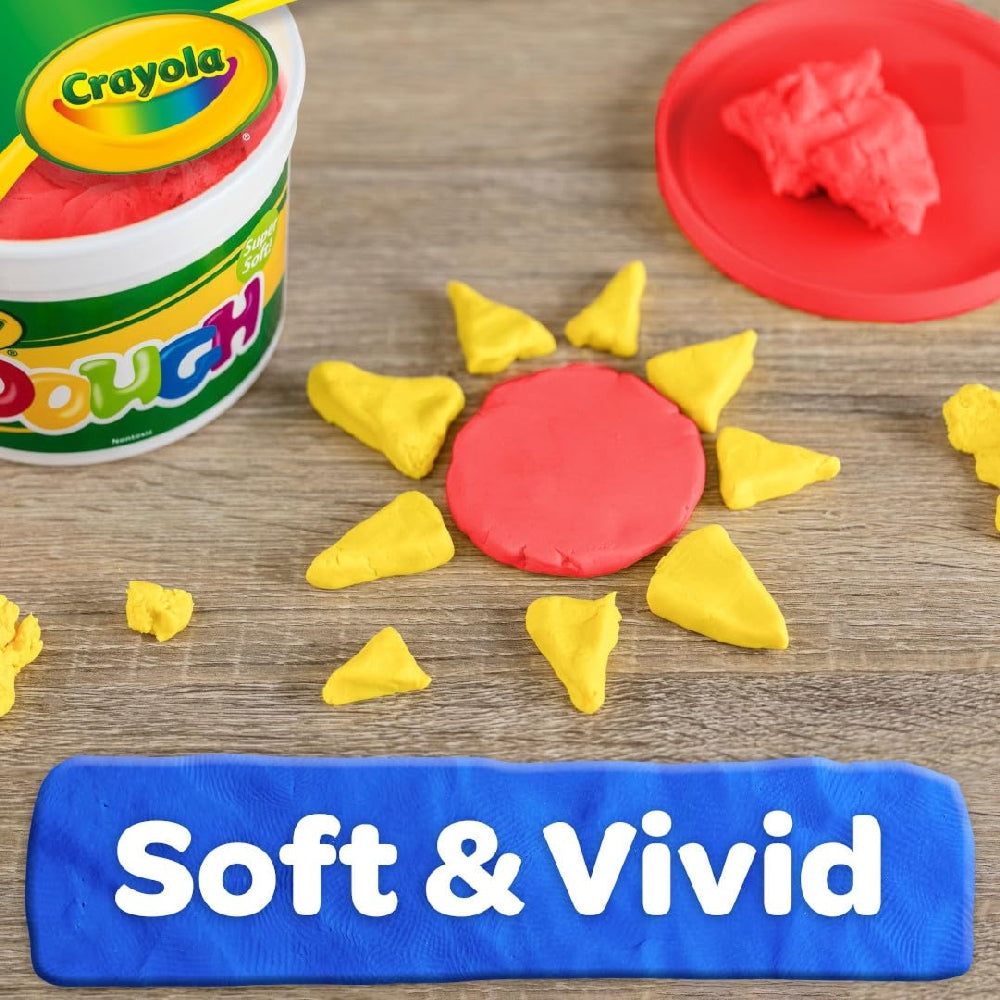 CRAYOLA LLC Crayola 3lb Red Dough – Soft, Non-Crumbly, Blendable & Reusable - Image 3