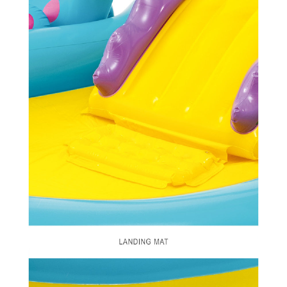 INTEX Dinoland Inflatable Water Play Center – Large Backyard Splash Pad with Slide & Dino Hoops - Image 6