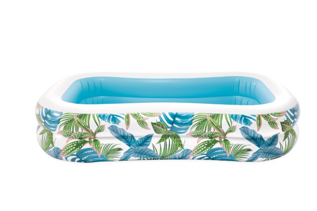 INTEX Tropical Swim Center Family Pool – Paradise Themed Large Inflatable Pool for Backyard Summer Parties - Image 4