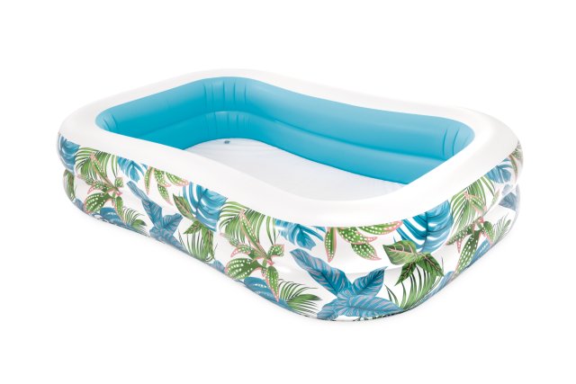 INTEX Tropical Swim Center Family Pool – Paradise Themed Large Inflatable Pool for Backyard Summer Parties - Image 3